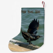 Petite Chaussette De Noël Corneille personnalisée (Dos)