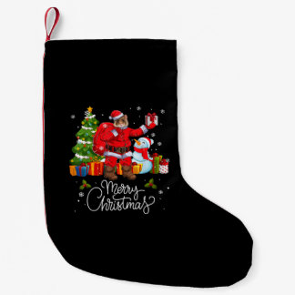 Petite Chaussette De Noël Correspondance du groupe de famille de Noël Hamste