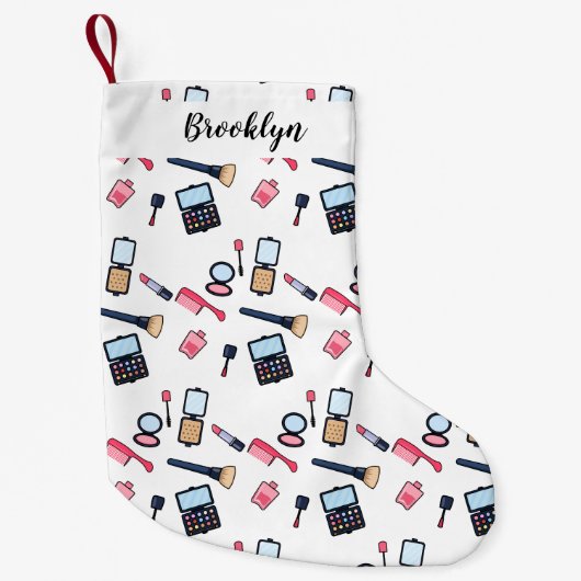 Petite Chaussette De Noël Cosmétique / maquillage illustration (Devant)