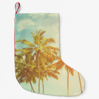 Petite Chaussette De Noël Côte tropicale des Palmiers : Film Vintage.