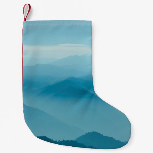Petite Chaussette De Noël Couches de montagne (Devant)