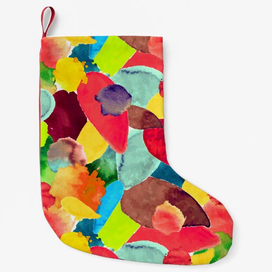 Petite Chaussette De Noël Couleur 5 (Devant)
