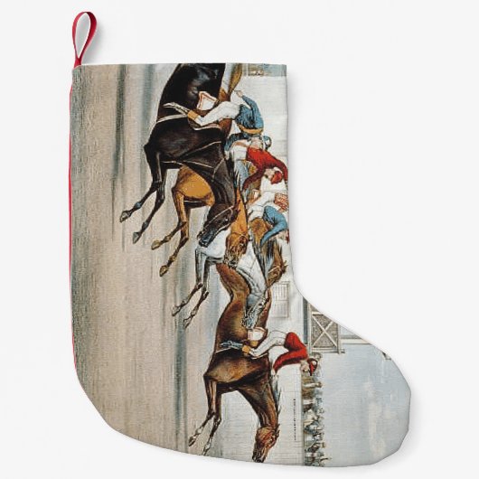 Petite Chaussette De Noël Course SUPÉRIEURE à la victoire (Devant)