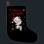 Petite Chaussette De Noël Cow Cheerful Christmas Winter Animals Cows Adult C<br><div class="desc">The cow at Christmas with fairy lights. Funny animals with toxits and snow for the holidays. Donc Funny for Christmas in July. Cows are cute animals et perfect pour Christmas.</div>