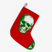 Petite Chaussette De Noël crâne moche de noël gode squelette (Devant (Accrochage))