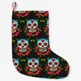 Petite Chaussette De Noël Crânes de Sucre