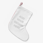 Petite Chaussette De Noël Créer votre propre conception Stocker Noël (Devant (Accrochage))