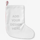 Petite Chaussette De Noël Créer votre propre conception Stocker Noël (Devant)