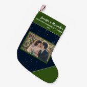 Petite Chaussette De Noël Créez votre première photo de noël ensemble (Devant (Accrochage))