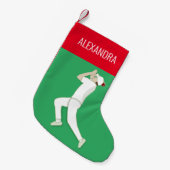 Petite Chaussette De Noël Cricket (Devant (Accrochage))