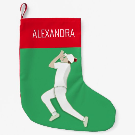 Petite Chaussette De Noël Cricket (Devant)