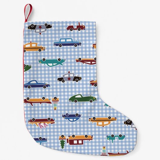 Petite Chaussette De Noël Croquis De Voiture Cute : Simple Et Simple (Devant)