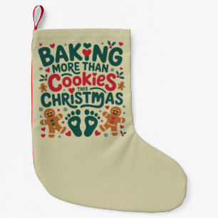 Petite Chaussette De Noël Cuire plus que des biscuits ce Noël Grossesse 