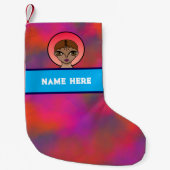 Petite Chaussette De Noël Customizable stocking (Devant)