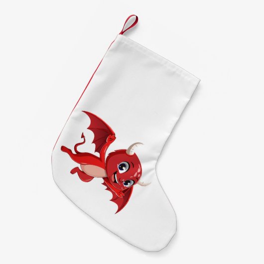 Petite Chaussette De Noël Cute cartoon flying devil (Devant (Accrochage))