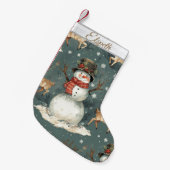 Petite Chaussette De Noël Cute Christmas Christmas Stocking (Devant (Accrochage))