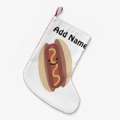 Petite Chaussette De Noël Cute Kawaii Hot Dog (Devant (Accrochage))