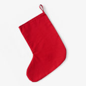 Petite Chaussette De Noël Cute Rainbows en Parties scintillant or bleu Perso (Dos (Accrochage))
