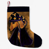 Petite Chaussette De Noël Dachshund rouge (Devant)