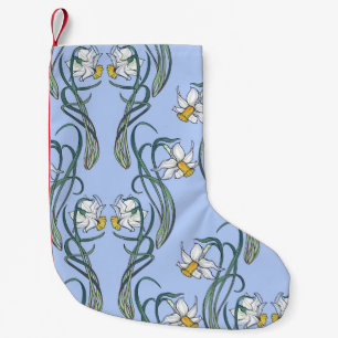 Petite Chaussette De Noël Daffodils Art : Nouveau Printemps