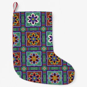 Petite Chaussette De Noël Dan-cheong. Art du temple traditionnel coréen.danc