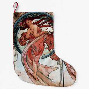 Petite Chaussette De Noël Danse d'Alfons Mucha 1898