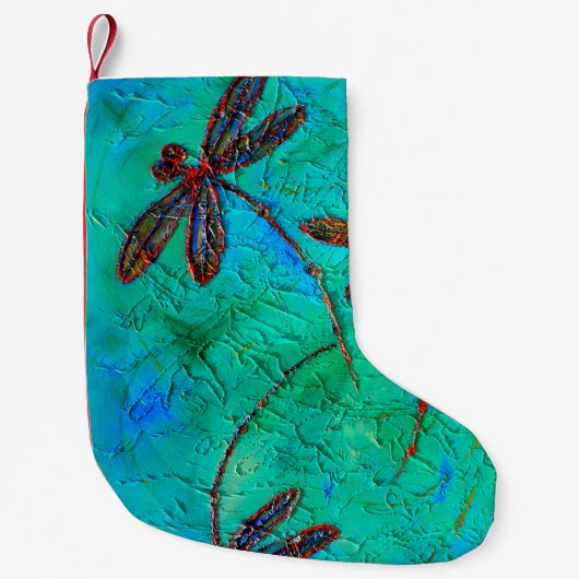 Petite Chaussette De Noël Danse de libellule (Devant)