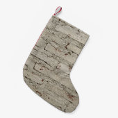 Petite Chaussette De Noël Décor design moderne surface murale (Devant (Accrochage))