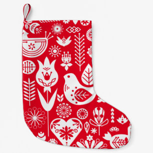 Petite Chaussette De Noël Décorations de Noël scandinave nordique