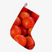 Petite Chaussette De Noël Delicious red cherry-plumbackground, bowl, cherry, (Devant (Accrochage))