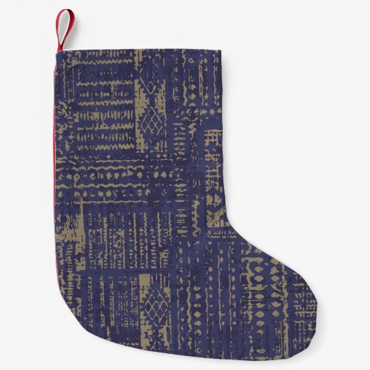 Petite Chaussette De Noël Design moderne abstrait, design de surface motif (Devant)
