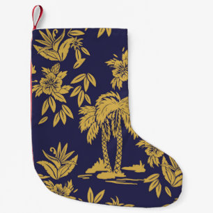 Petite Chaussette De Noël Design vintage sans faille avec Hawaii, trop
