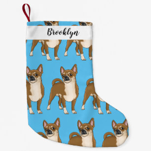 Petite Chaussette De Noël Dessin de Chihuahua pour chien