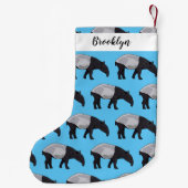 Petite Chaussette De Noël Dessin sur Tapir (Dos)