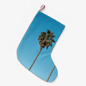 Petite Chaussette De Noël Deux cocotiers verts (Devant (Accrochage))