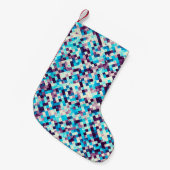 Petite Chaussette De Noël Digital art abstract pattern. Abstract geometric i (Devant (Accrochage))