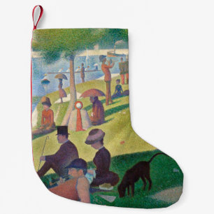 Petite Chaussette De Noël Dimanche sur La Grande Jatte Seurat Peinture
