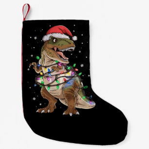 Petite Chaussette De Noël Dinosaur T-rex Arbre Sweat de Noël Xmas Dino
