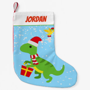 Petite Chaussette De Noël Dinosaures de Noël pour Enfants