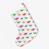 PETITE CHAUSSETTE DE NOËL DINOSAURS (Dos (Accrochage))