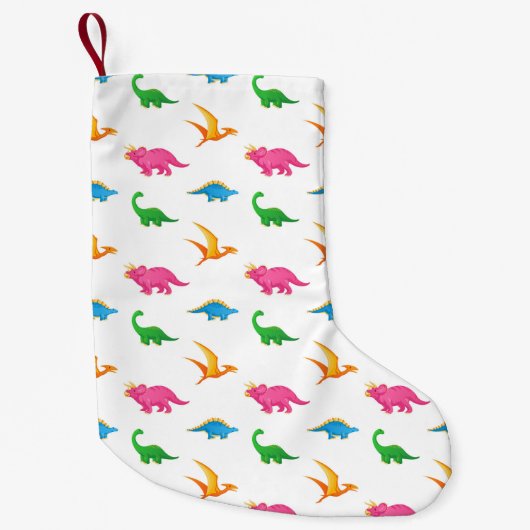 PETITE CHAUSSETTE DE NOËL DINOSAURS (Devant)
