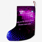 Petite Chaussette De Noël Disco Ball Dreams Noël Stocker (Dos)