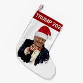 Petite Chaussette De Noël Donald Trump 2020 Noël (Devant (Accrochage))