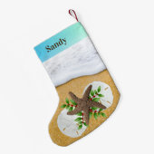 Petite Chaussette De Noël Double Sided (Dos (Accrochage))