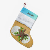 Petite Chaussette De Noël Double Sided (Devant (Accrochage))