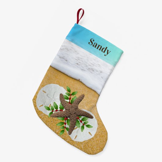 Petite Chaussette De Noël Double Sided (Devant (Accrochage))