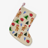 Petite Chaussette De Noël Douceurs De Vacances (Devant (Accrochage))