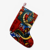 Petite Chaussette De Noël Dragon japonais - Bonne fortune (Devant (Accrochage))