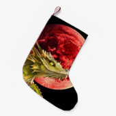 Petite Chaussette De Noël Dragon sur Bloody Moon (Devant (Accrochage))