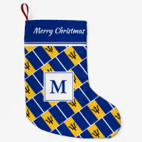 Drapeau BARBADOS | Monogramme